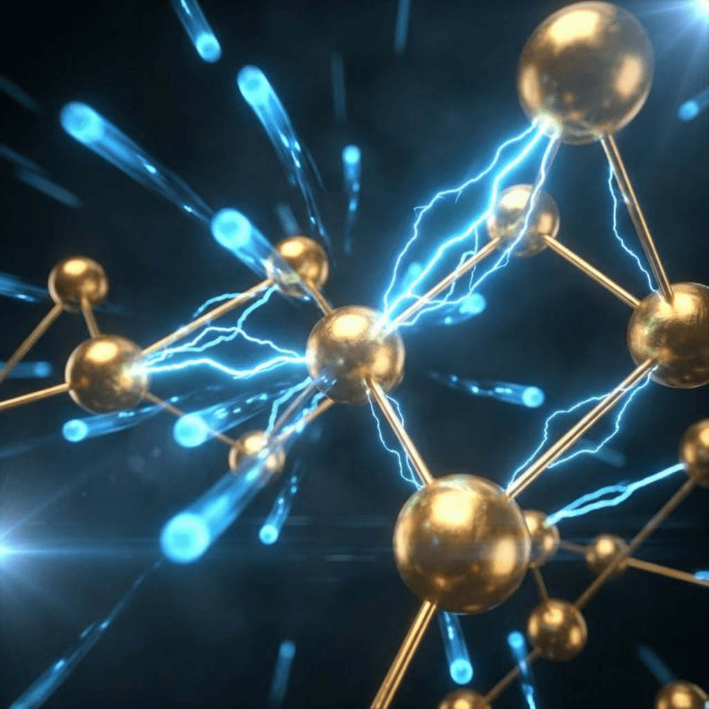 A high-energy atomic visualization of electrons flowing through a lattice