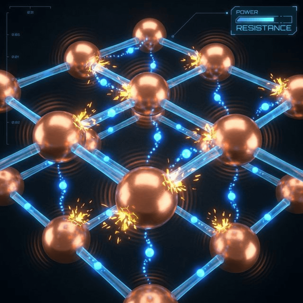 Atomic view of electron collisions