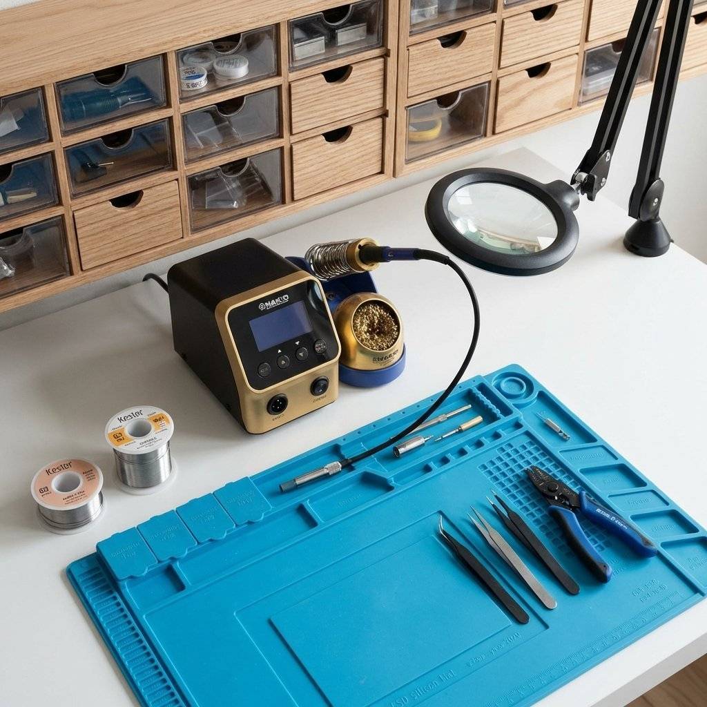 Professional Electronics Workbench Setup