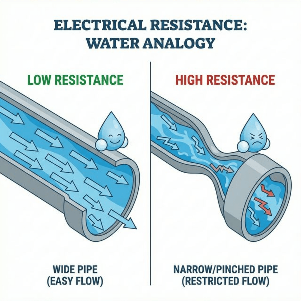 Water Analogy of Resistance