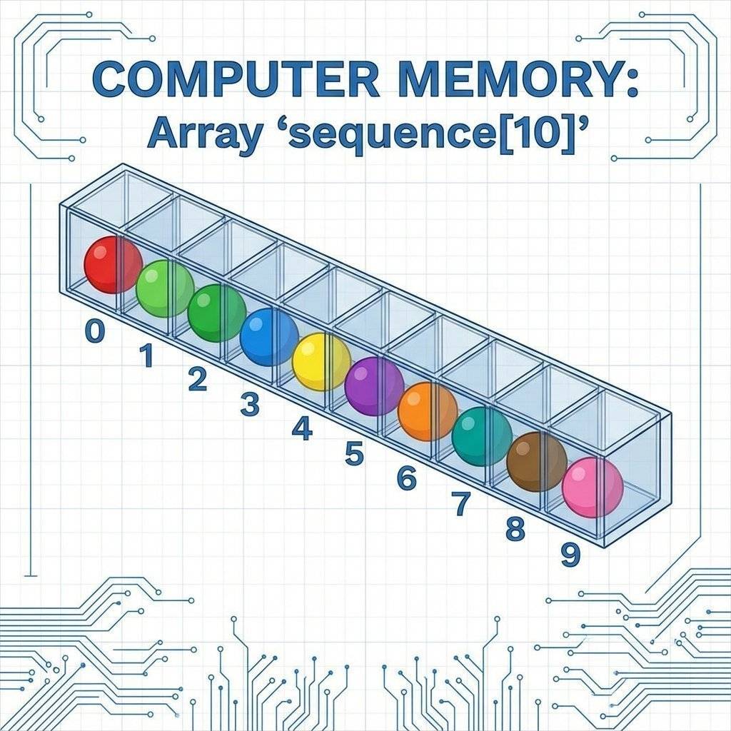 Array Memory Diagram