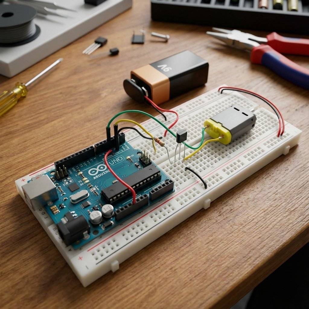 Breadboard Render: Clean wiring