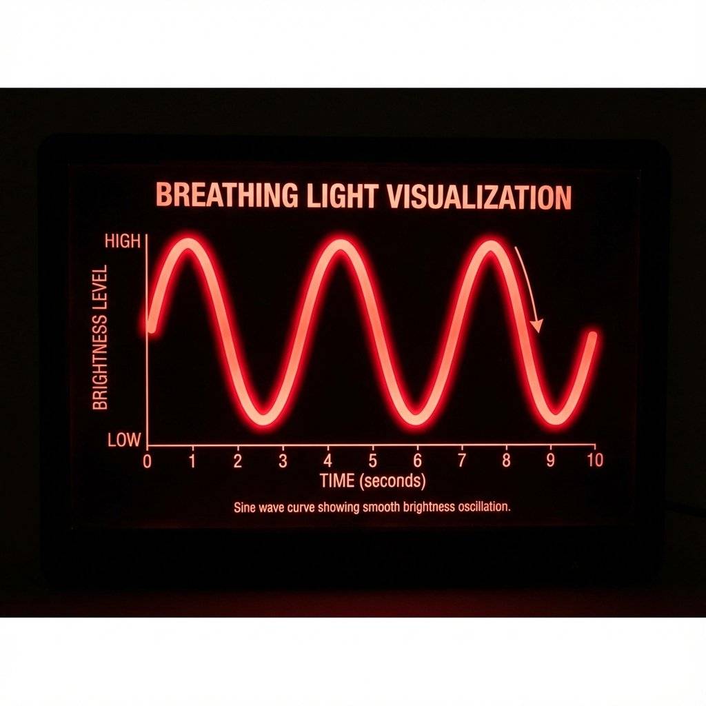 Breathing Effect Sine Wave