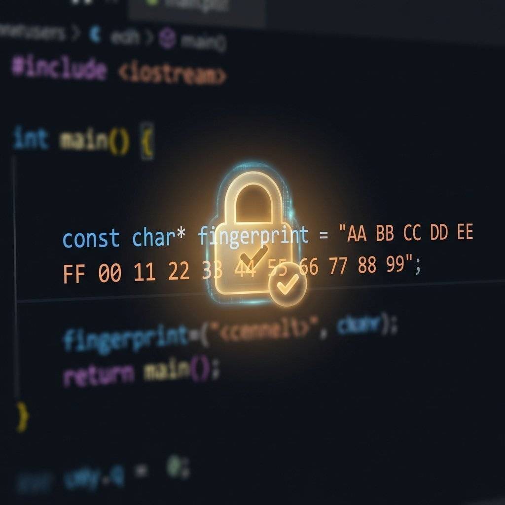 Fingerprint Code Snippet