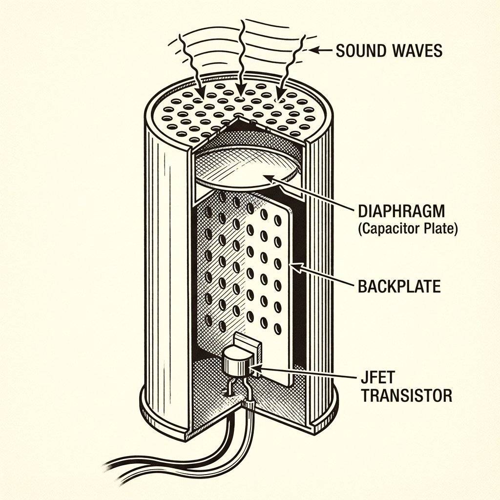 Electret Microphone Internals