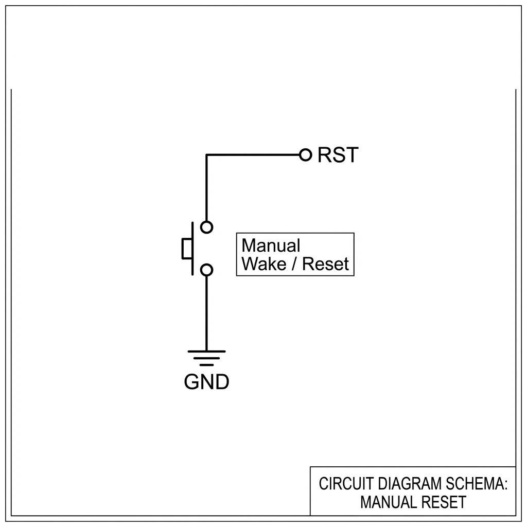 External Wakeup Circuit Button