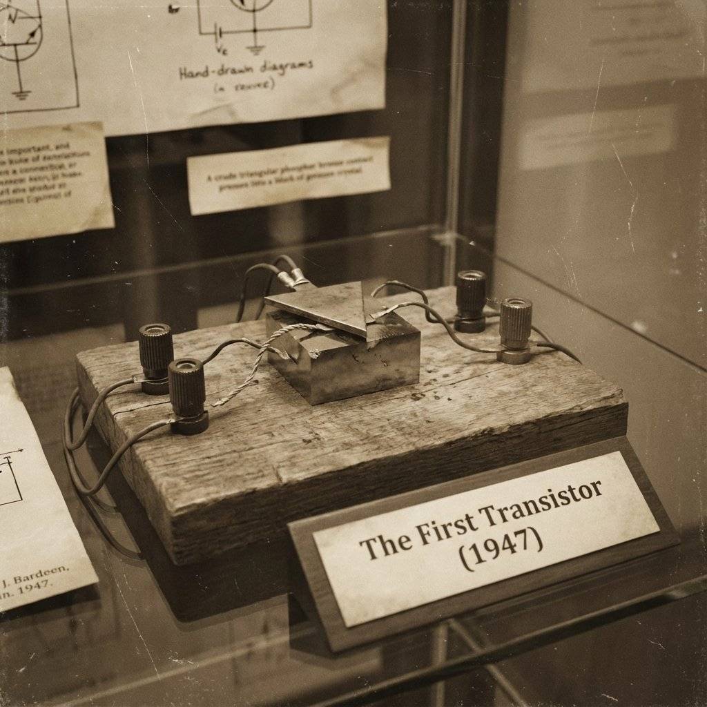 First Transistor History