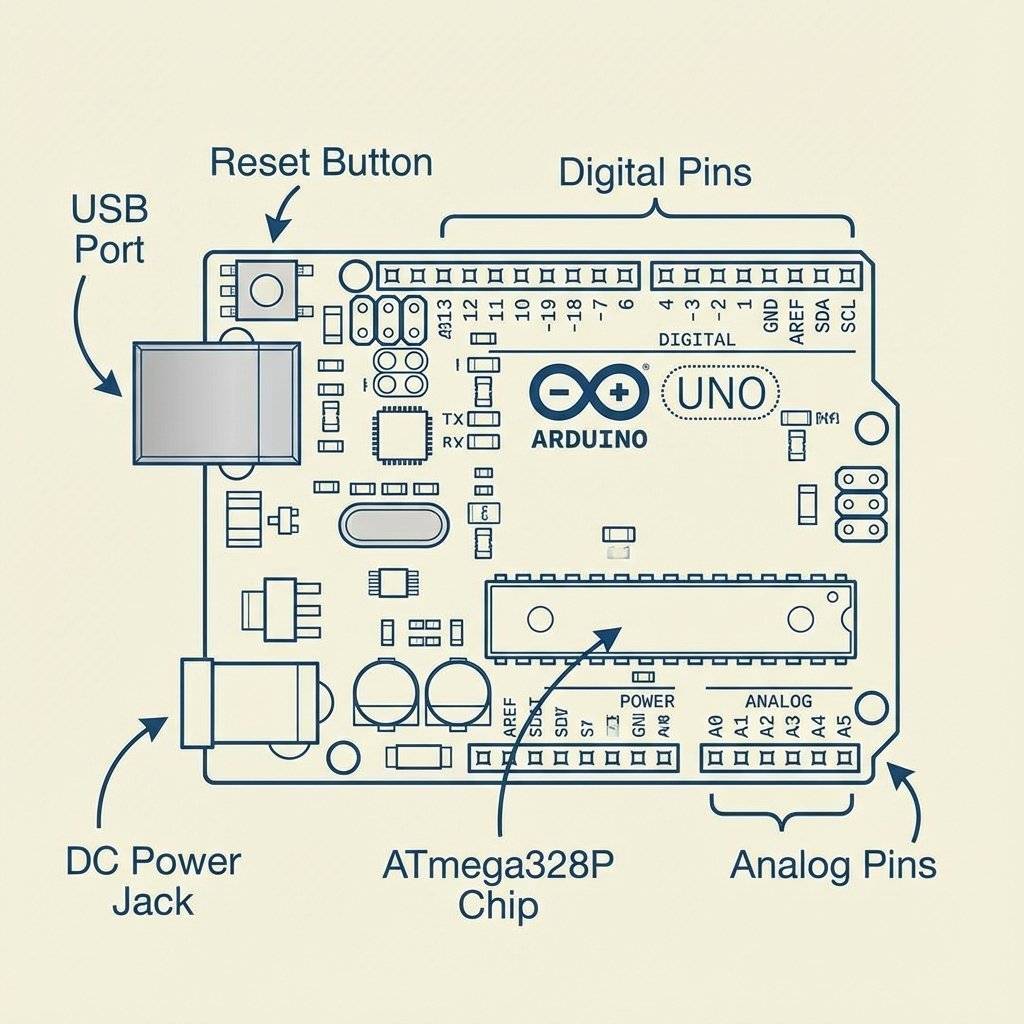 Arduino Hardware Map