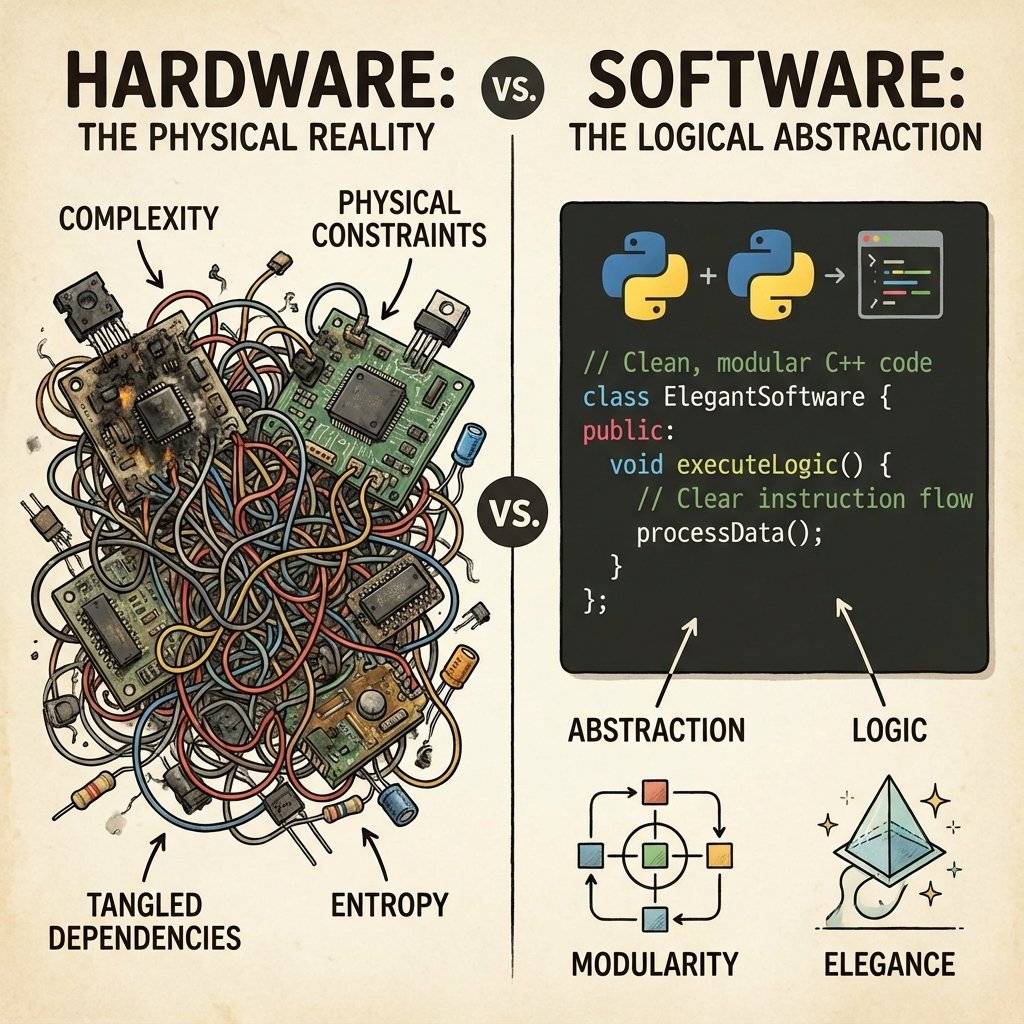 Hardware vs Software Intro Art