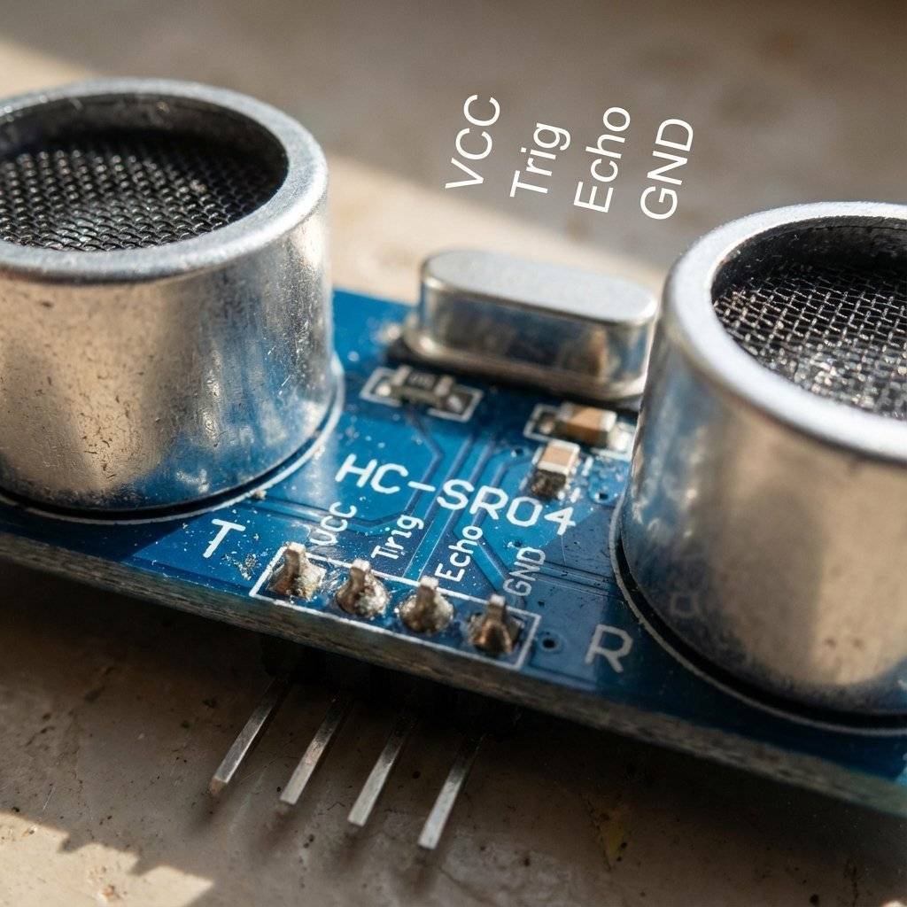 HC-SR04 Pinout Macro