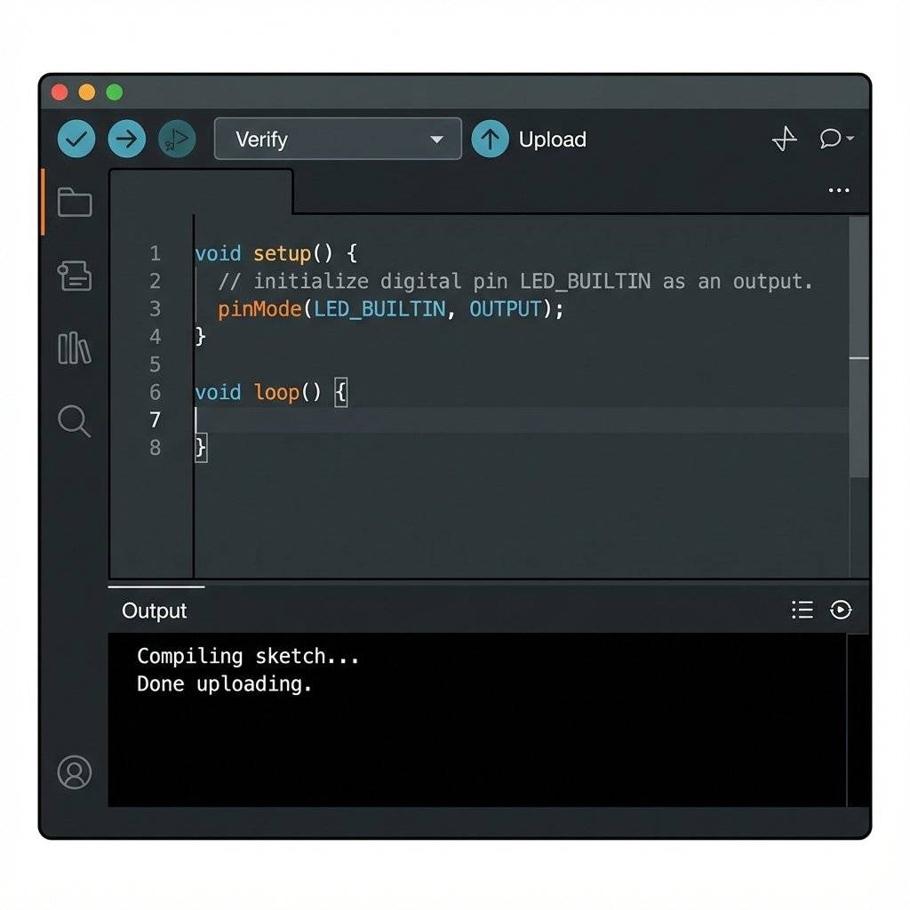 Arduino IDE Clean Screenshot