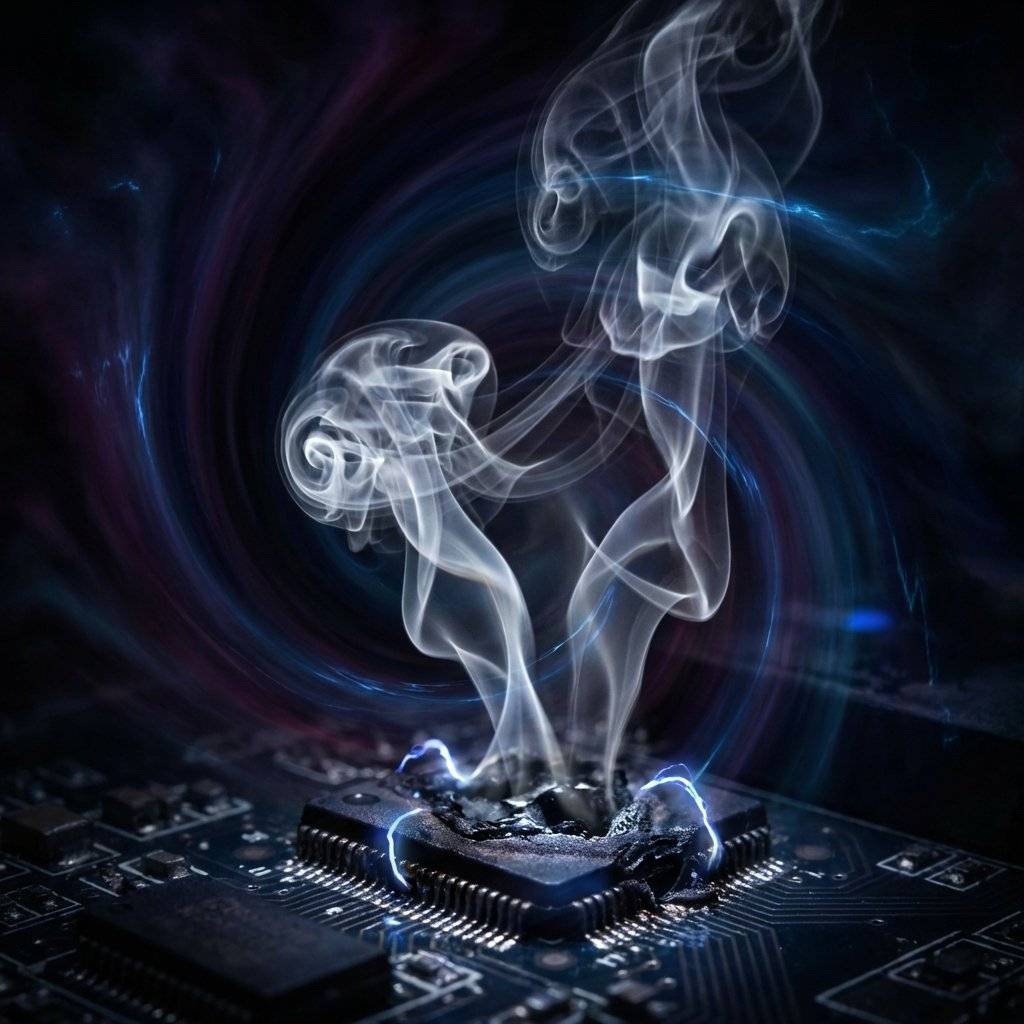 Magic Smoke Artistic Depiction