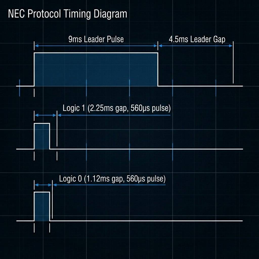 NEC Protocol Timing