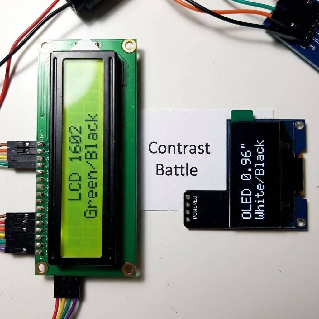 OLED vs LCD Comparison Technology