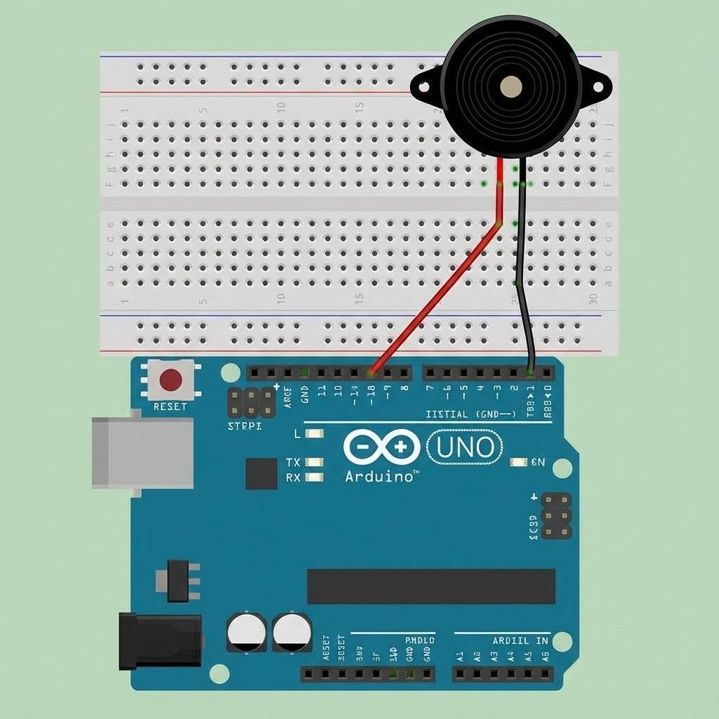 Wiring Diagram: LDR and Piezo