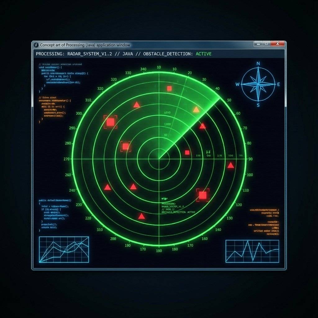 Processing Radar UI Concept