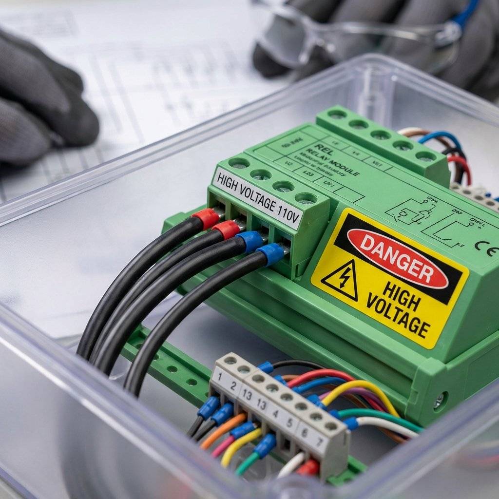 Relay Safety Closeup