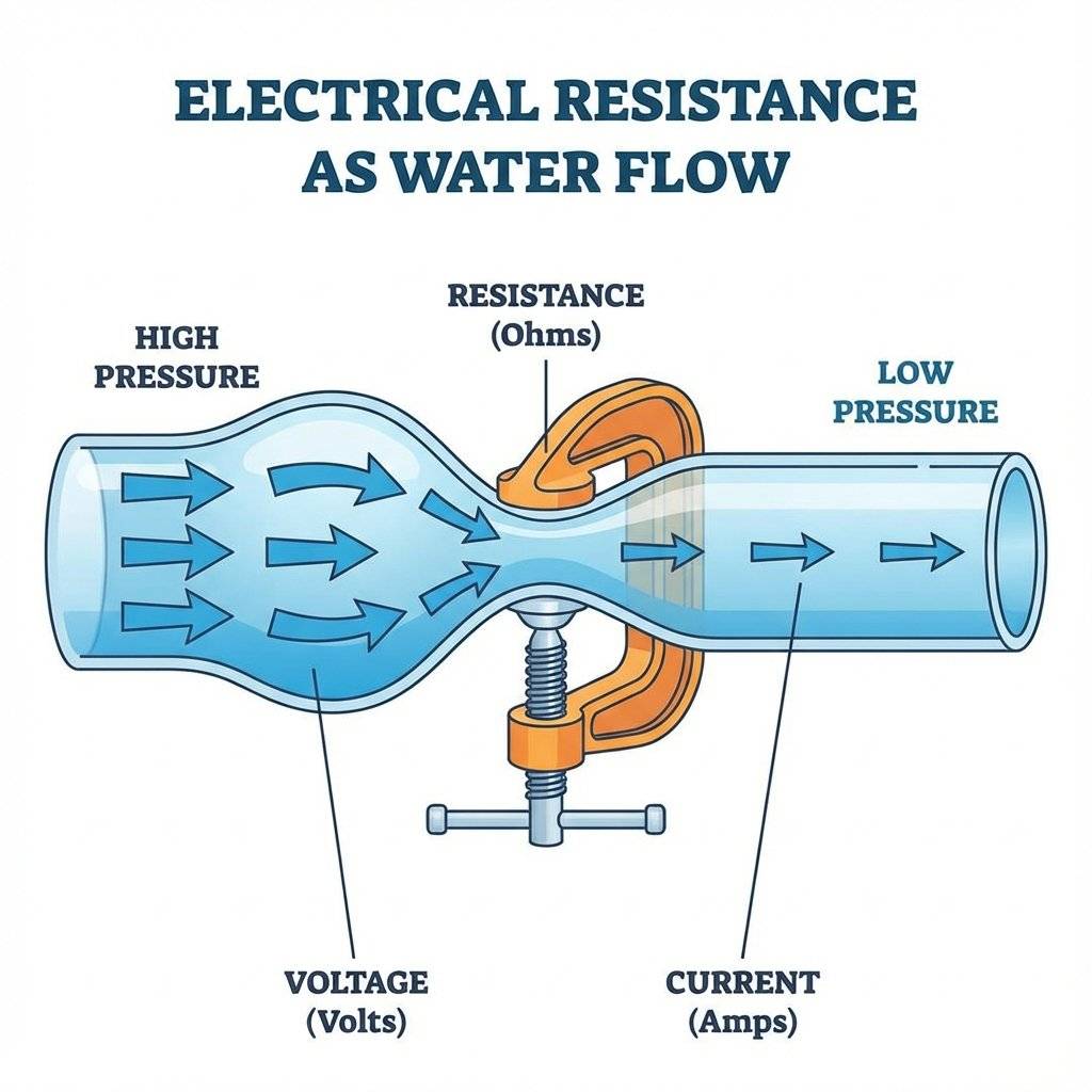 Resistance Pipe Analogy