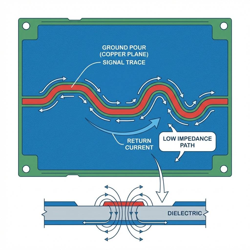 Routing and Ground Plane