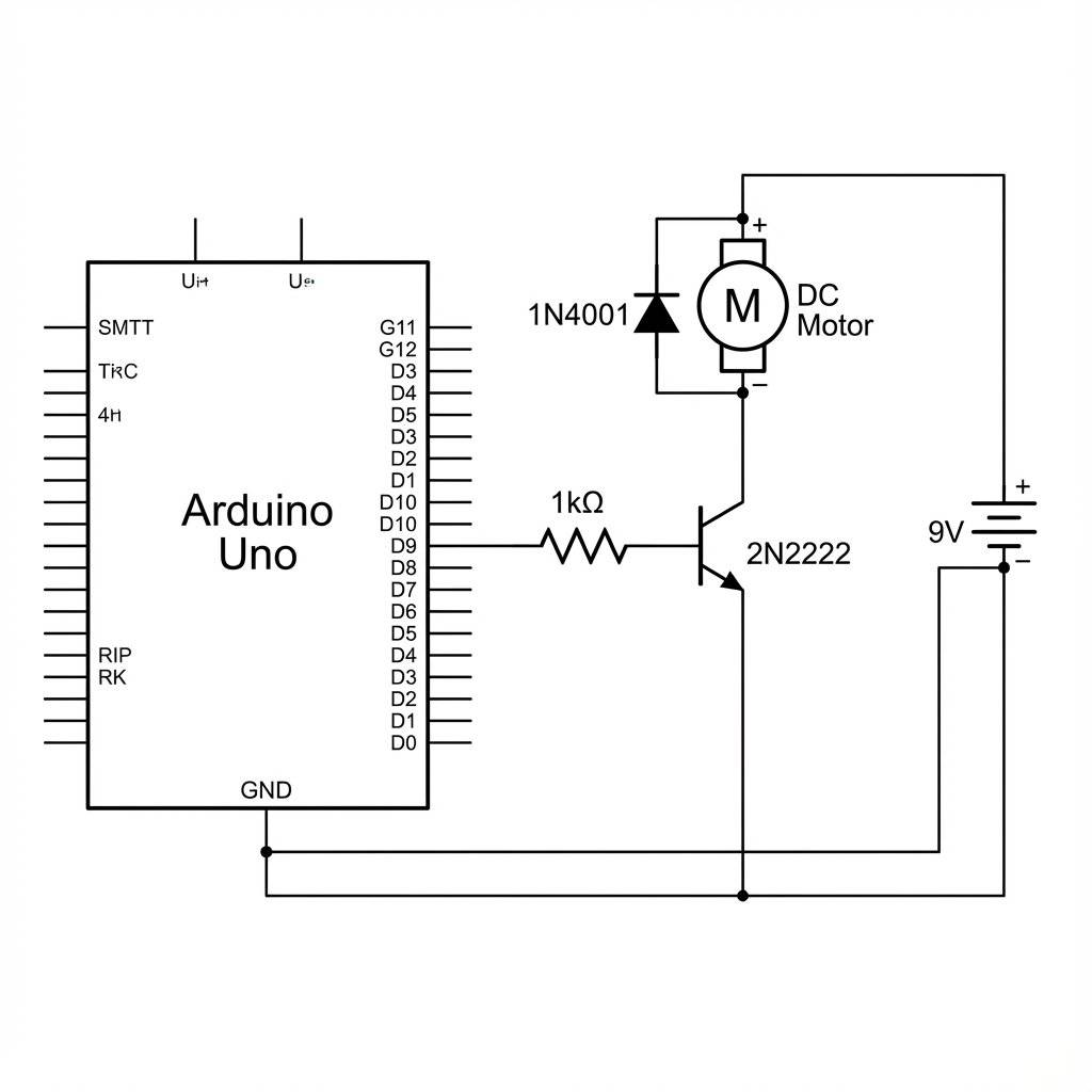 Schematic: Motor Driver Circuit