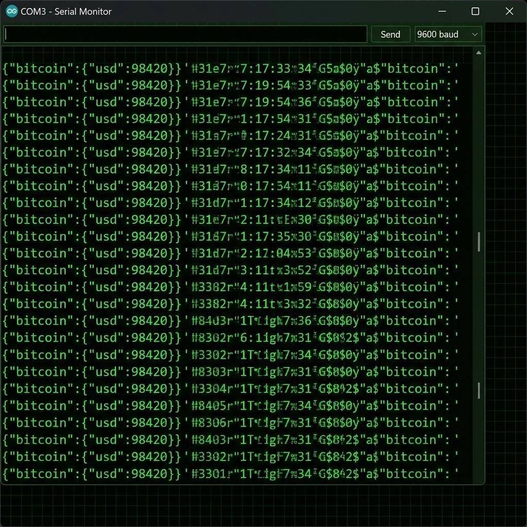 Serial Monitor Response