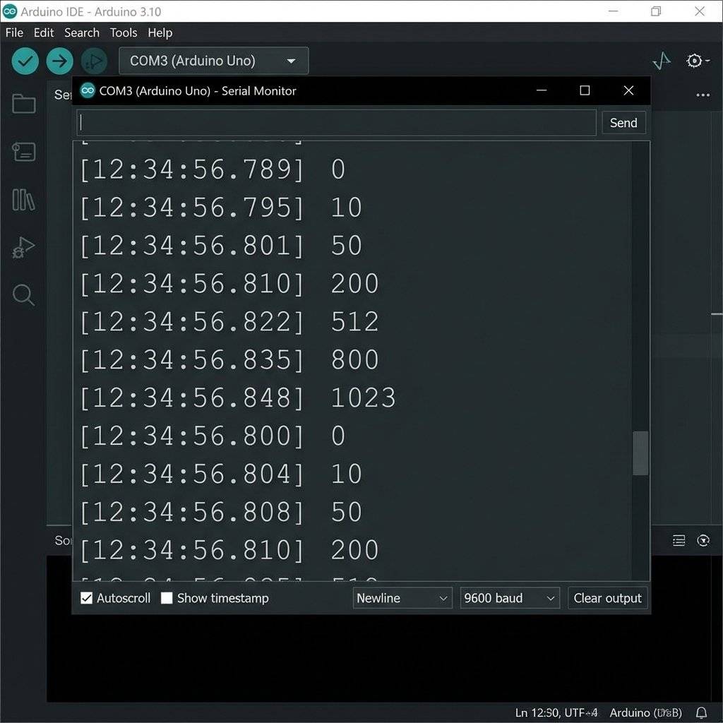Serial Monitor Screenshot