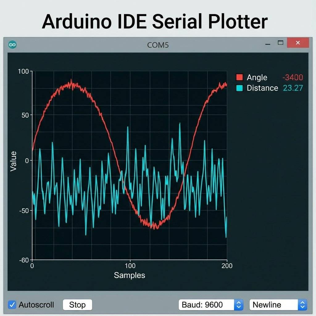Serial Plotter Output