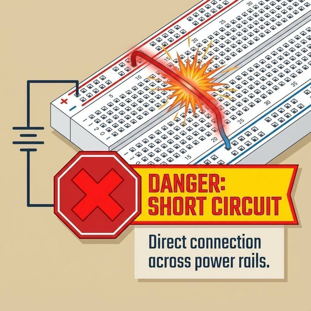 Short Circuit Warning Diagram