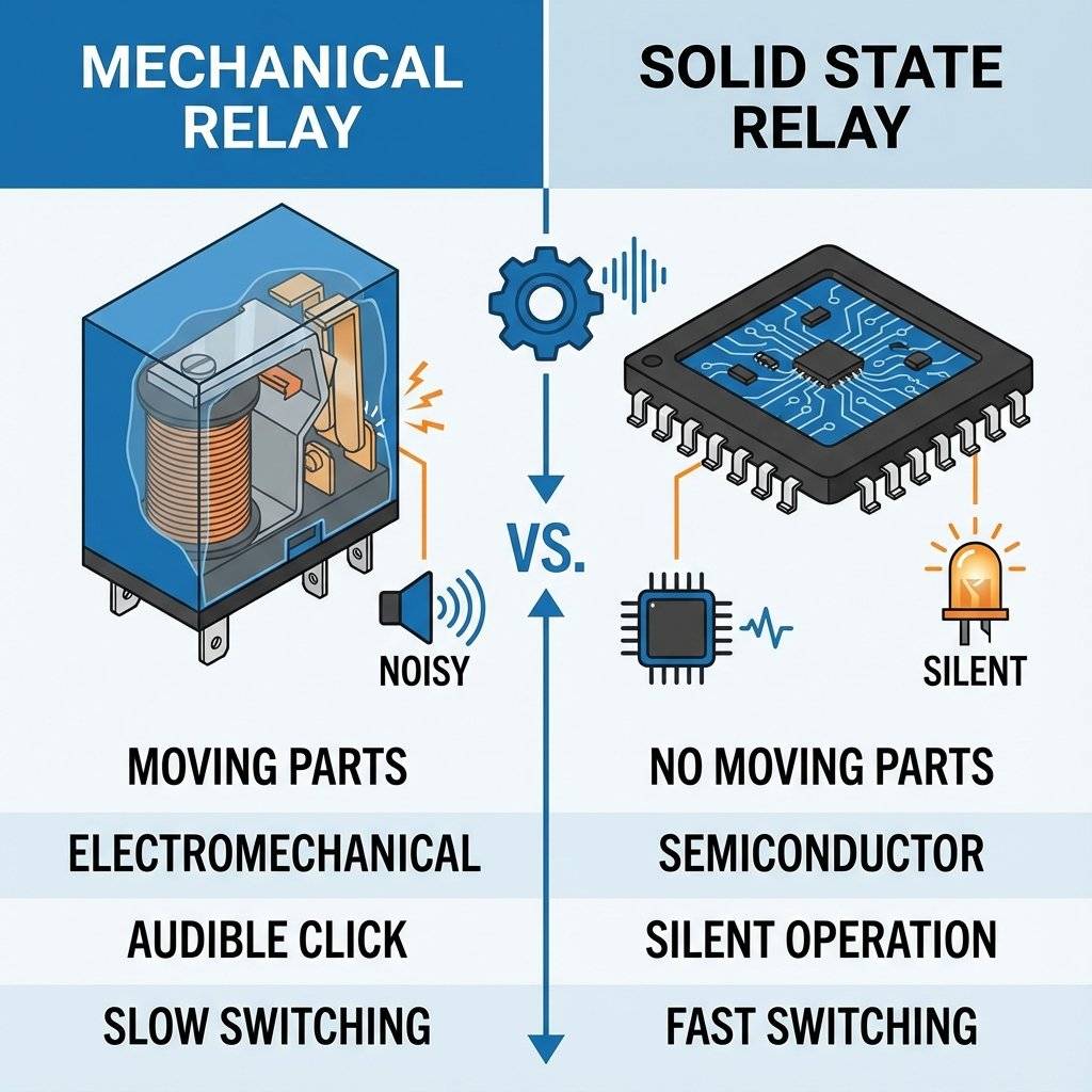 SSR vs Mechanical Comparison