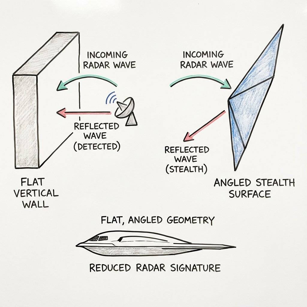Stealth Technology Diagram