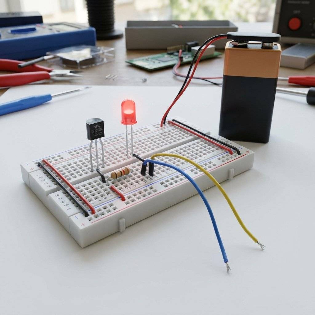 Touch Switch Breadboard
