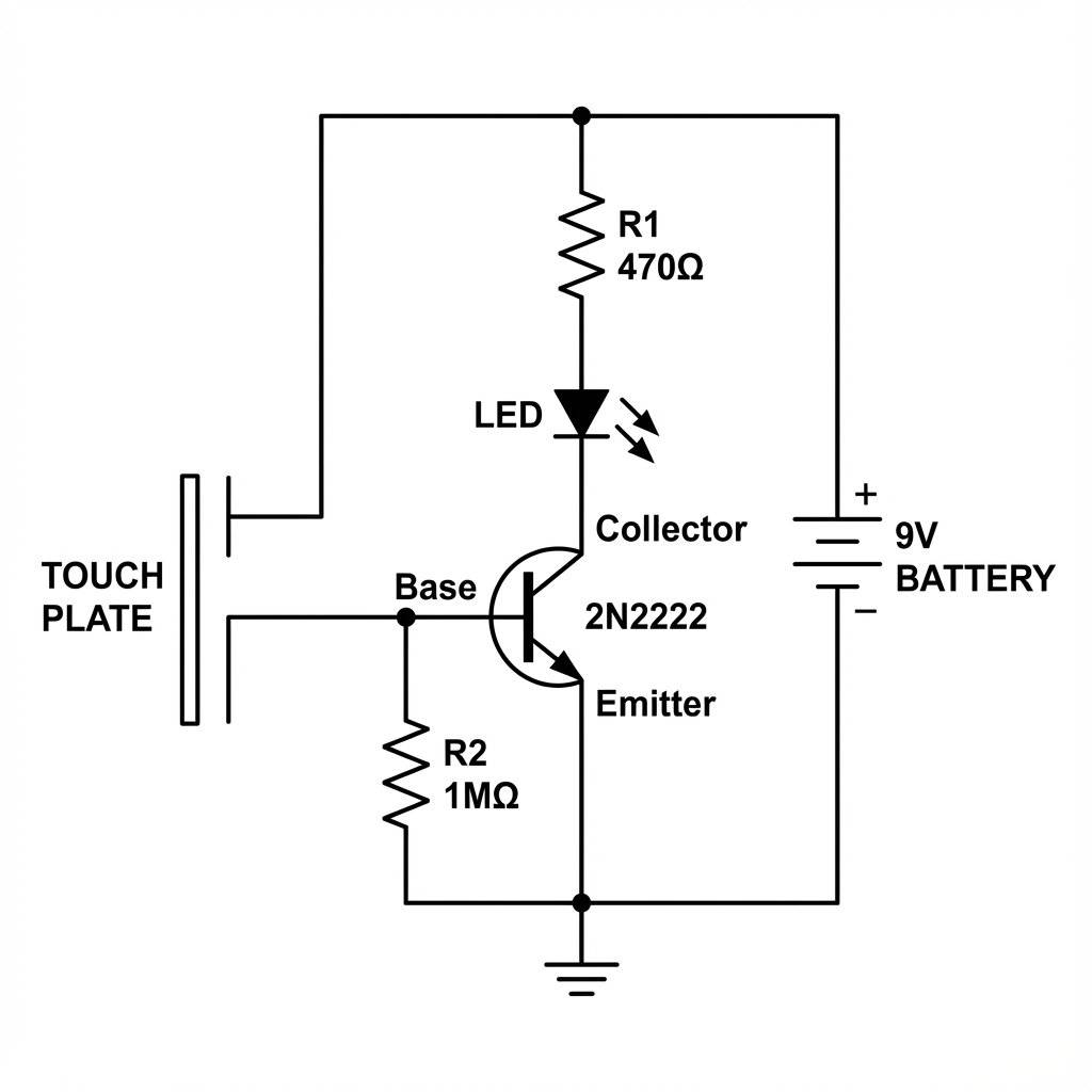 Touch Switch Schematic