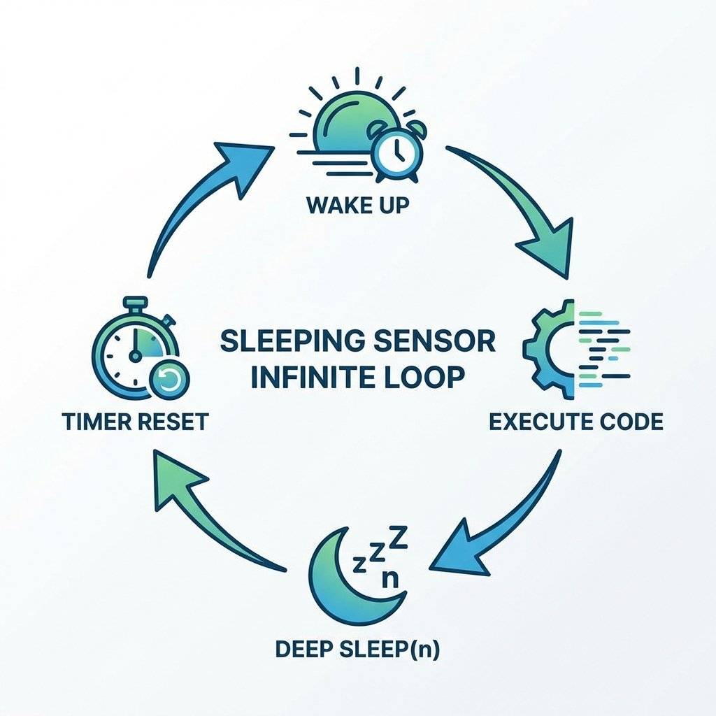 Wake Up Flowchart Cycle