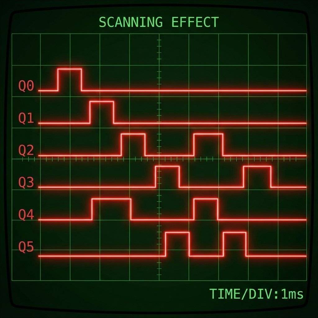Waveform Diagram of Scanning