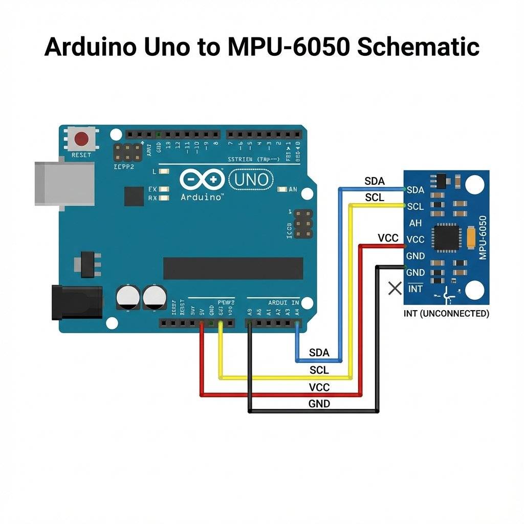 Wiring Diagram MPU6050