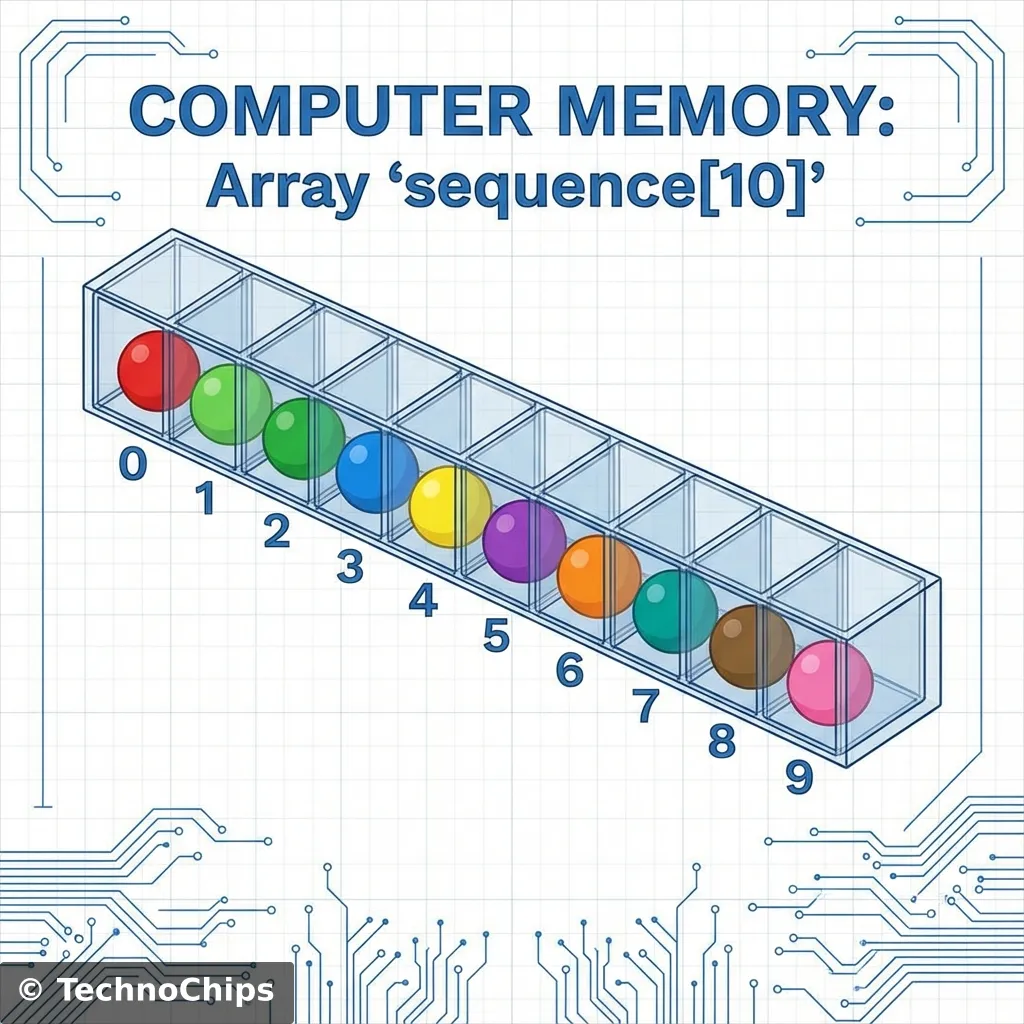 Array Memory Diagram