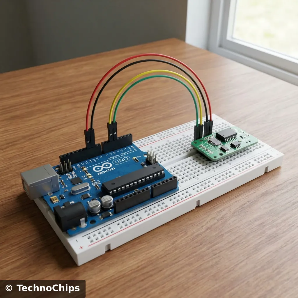 Breadboard RTC Wiring Render