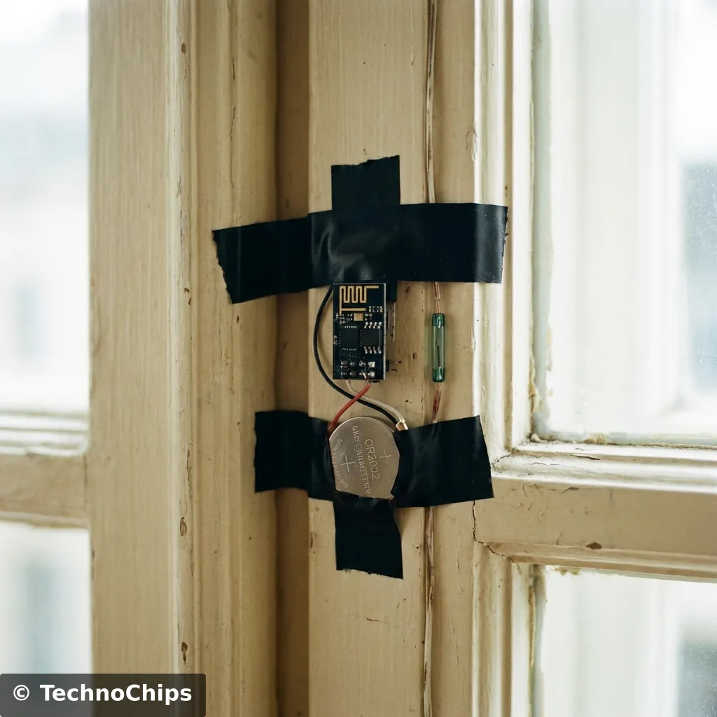 Coin Cell Sensor Project Photo