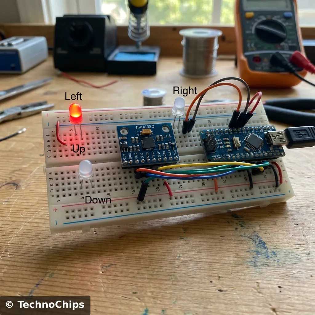 Digital Spirit Level Project