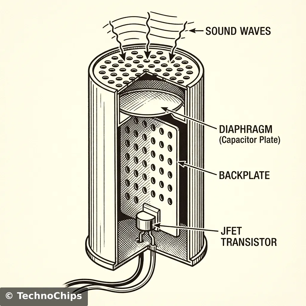Electret Microphone Internals