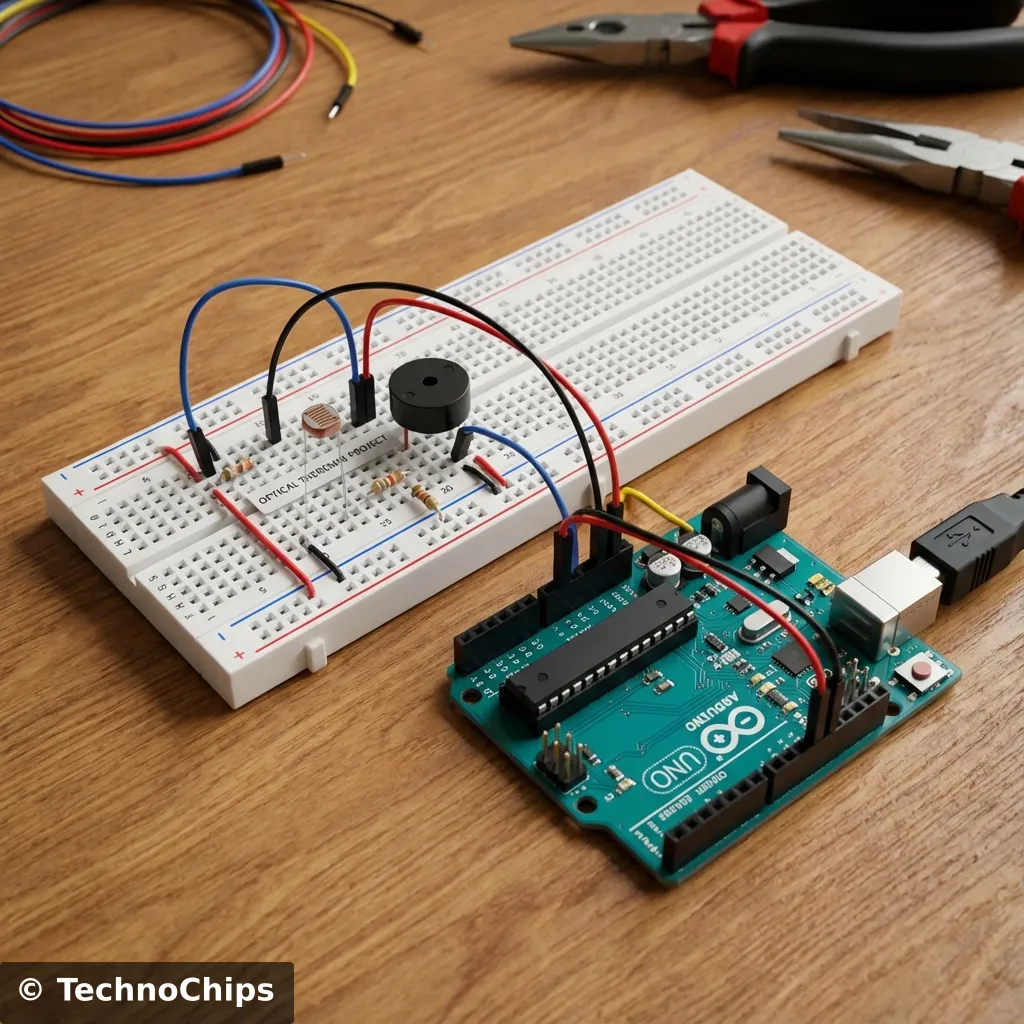 Final Build Render: Clean Breadboard