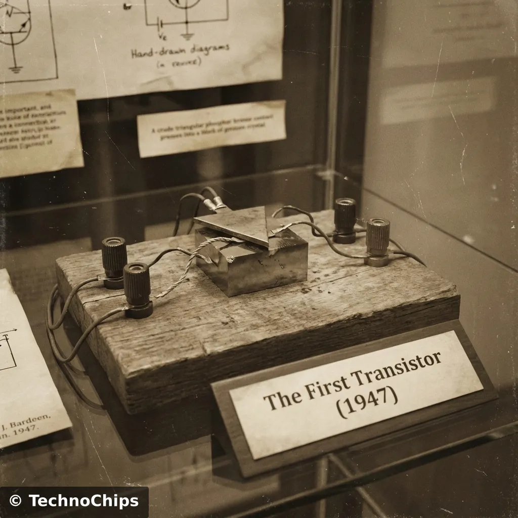 First Transistor History