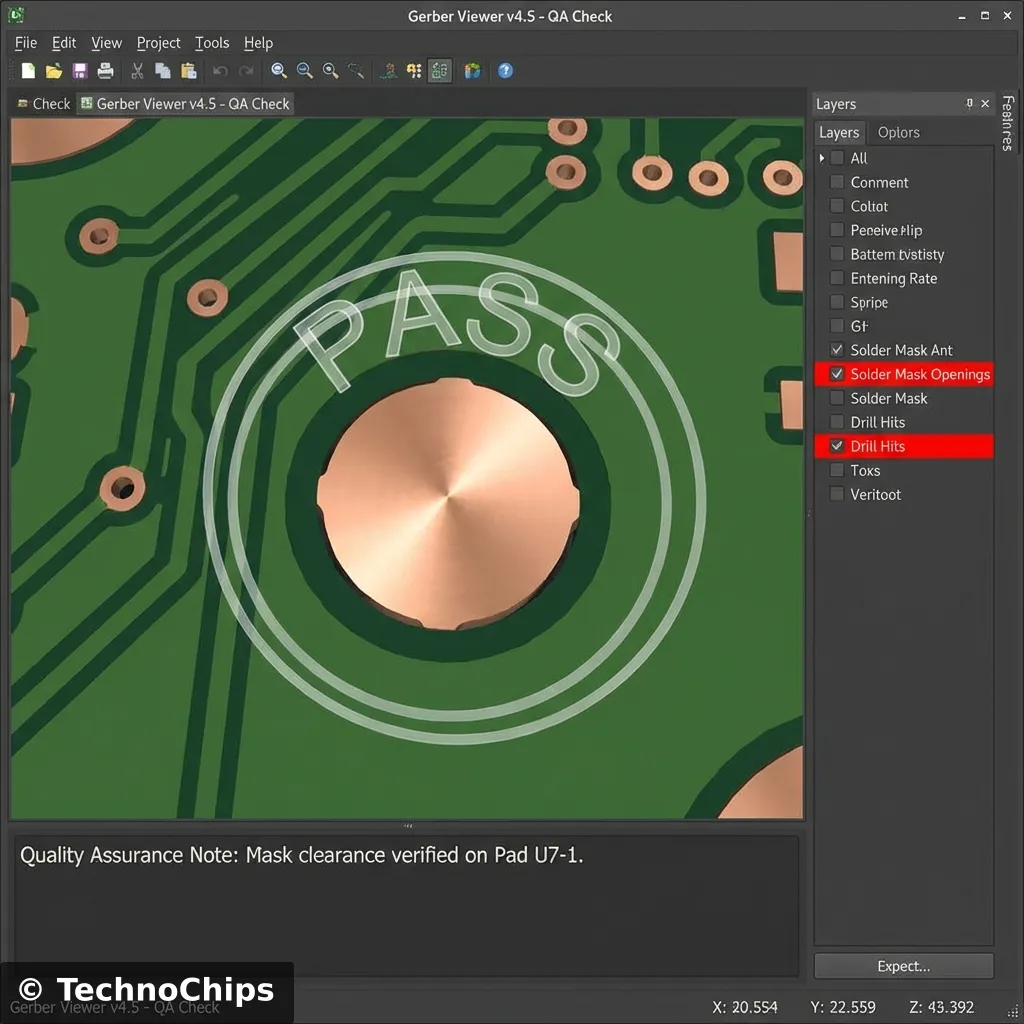 Gerber Viewer Inspection