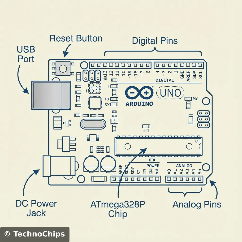 Arduino Hardware Map