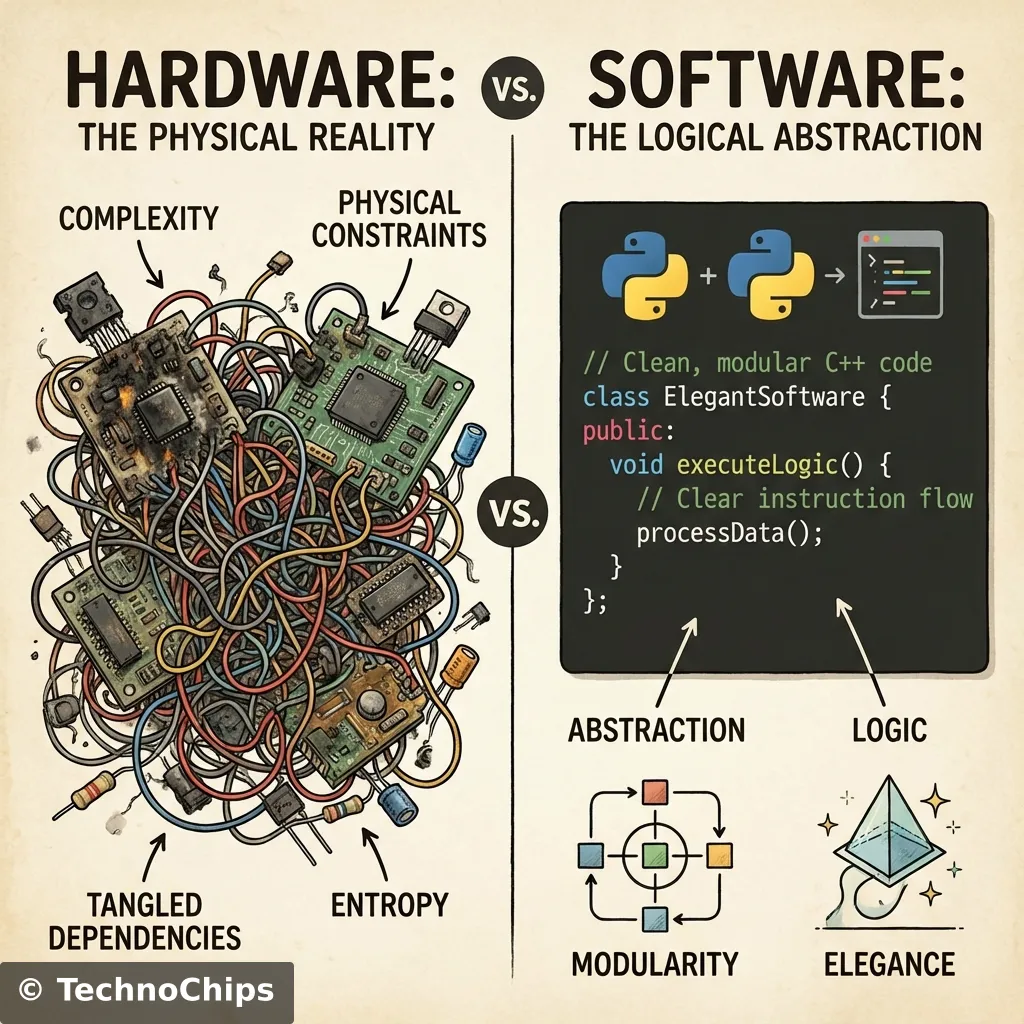 Hardware vs Software Intro Art