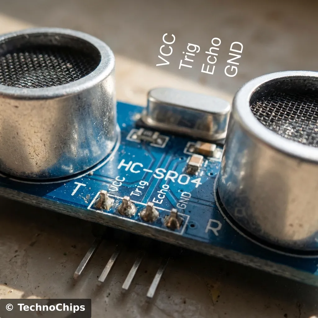 HC-SR04 Pinout Macro