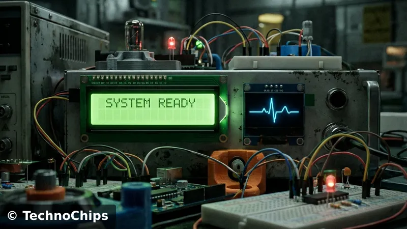 Goodbye Serial Monitor: Build Stunning Arduino Dashboards with LCD & OLED Displays