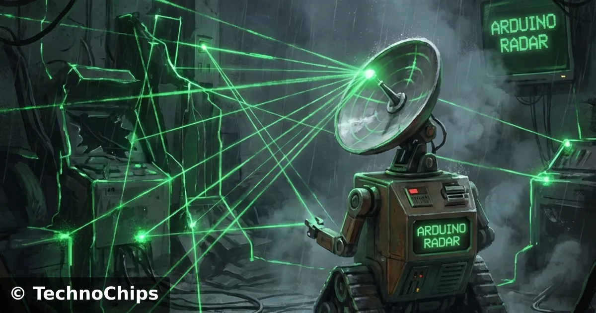 Build a Working Radar: Mapping Rooms with Arduino, Ultrasnonics, and Servos