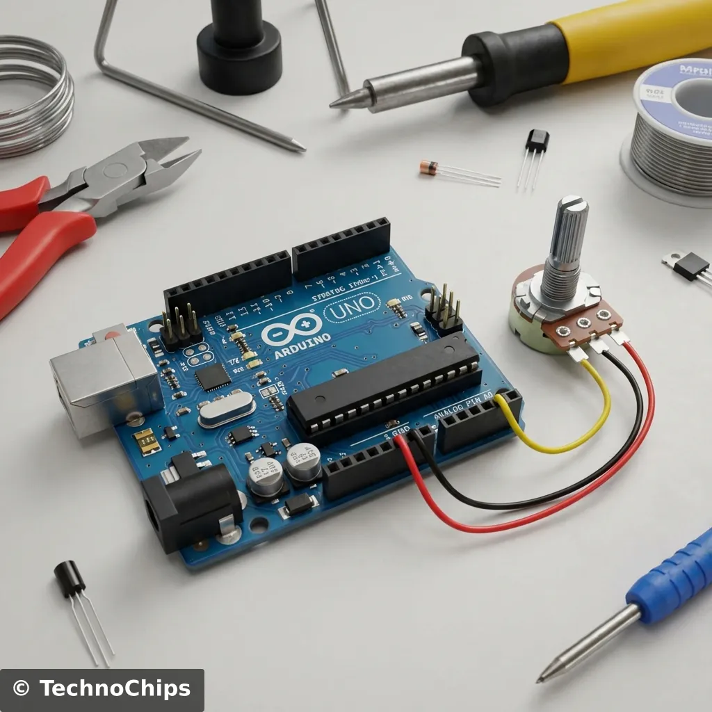 Breadboard Wiring A0
