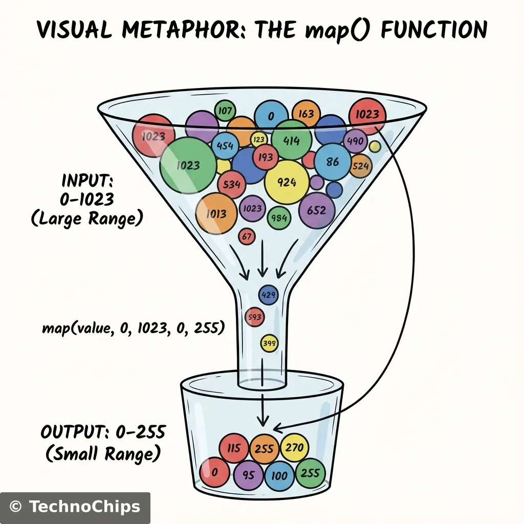Map Function Funnel Diagram